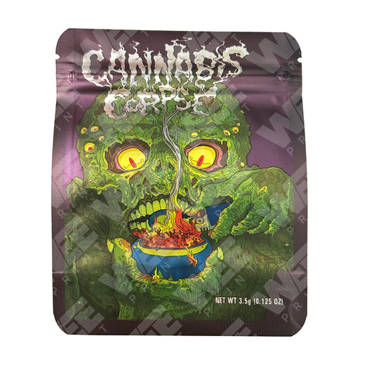 Canna Corpse 3.5G Mylar Bags