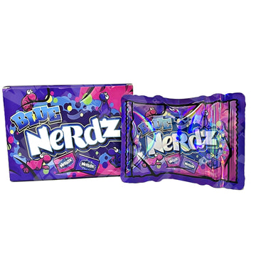 BAG WITH BOX Blue Nerdz 3.5g Mylar