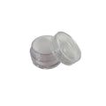 7 ml Plastic Jar with White Silicon Insert